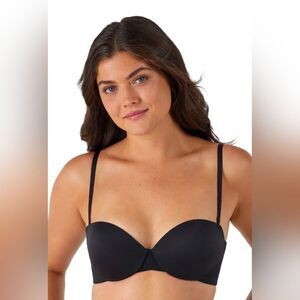 🔺️NWT Maidenform Black Push-up Underwire Bra Size 34C